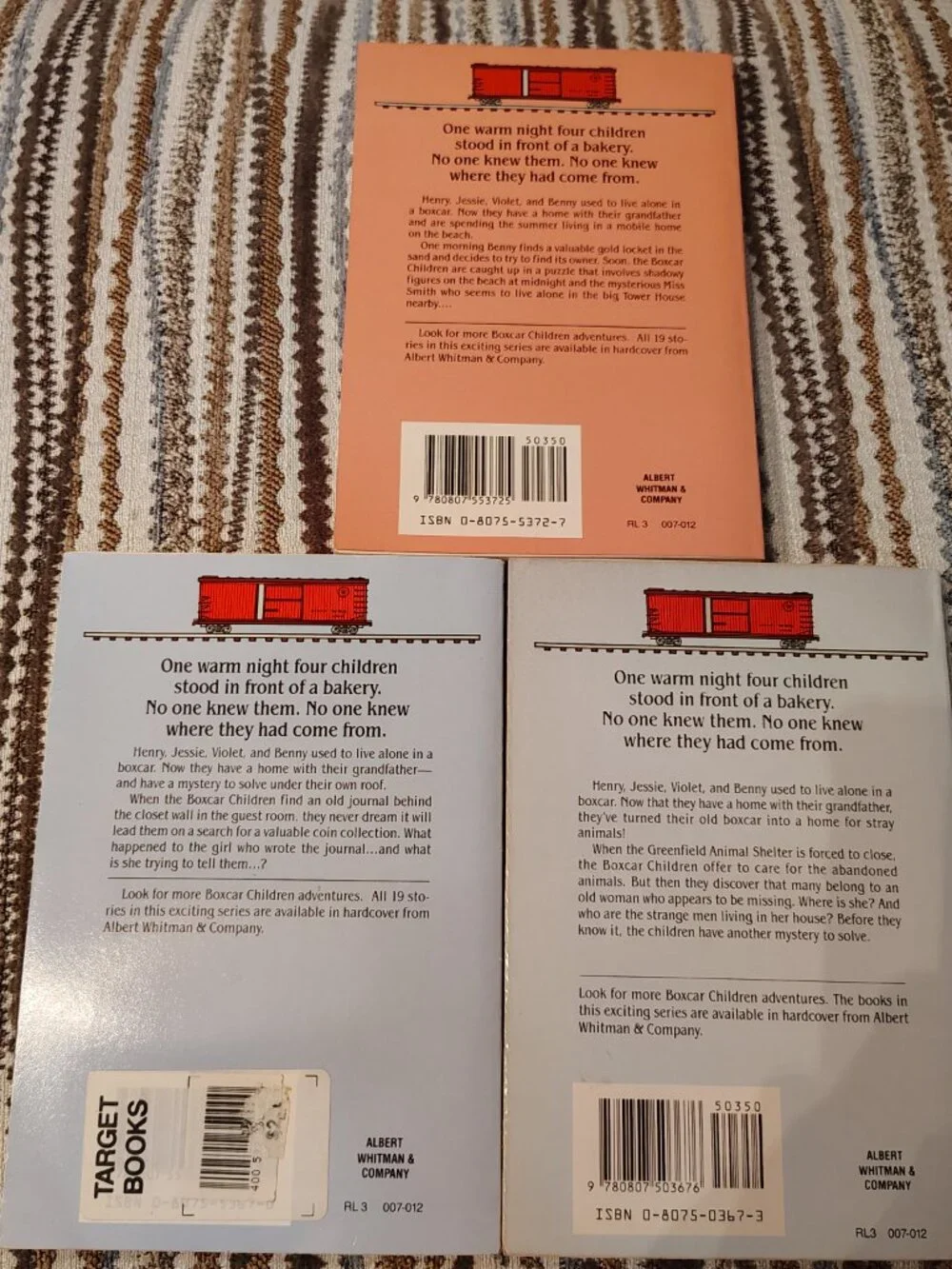 Lot of 9 Boxcar Children Mystery Chapter Books 16 17 22 24 29 32 33 35 38 Warner